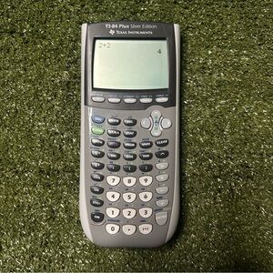 Texas Instruments ti-84plus silver edition calculator